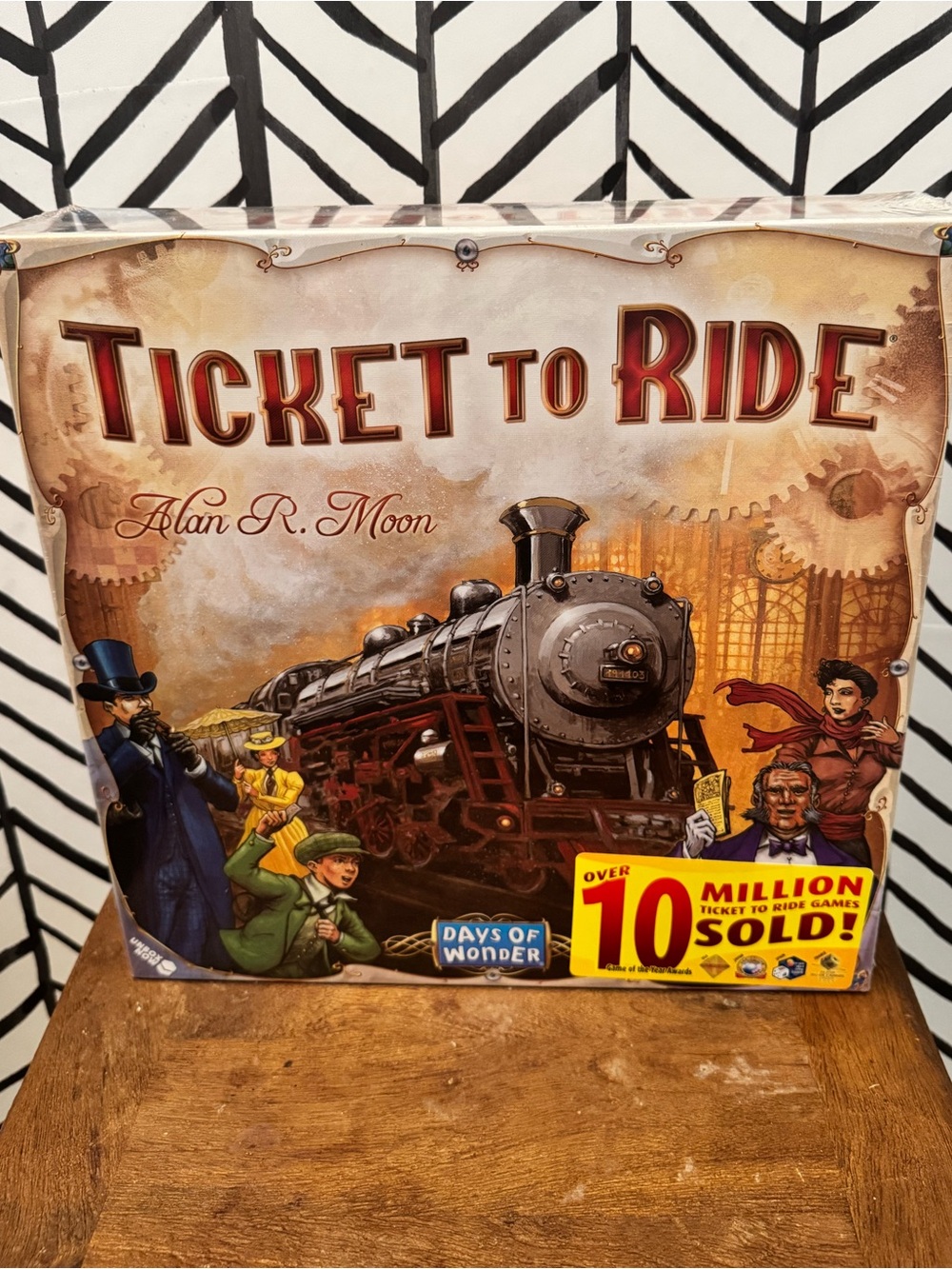 NIB Ticket to Ride Board Game Days of Wonder Alan R Moon New Sealed